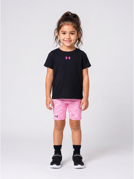 Under Armour Set pentru fete Under Armour UA TWIST BIKE SHORT SET-BLK