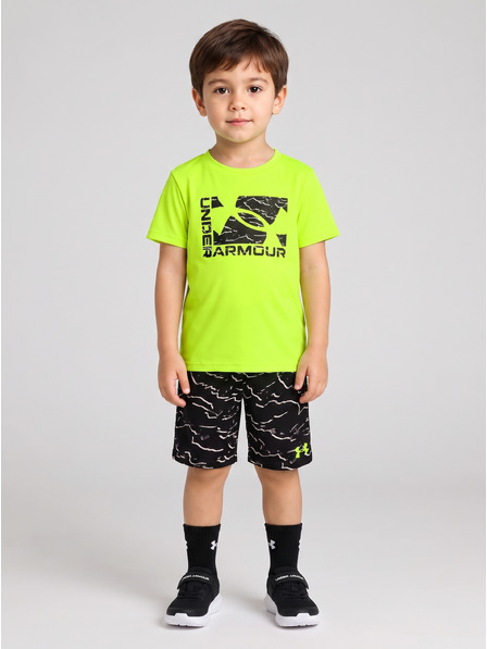 Under Armour Set băieți Under Armour UA TECH PRINTED SS SET