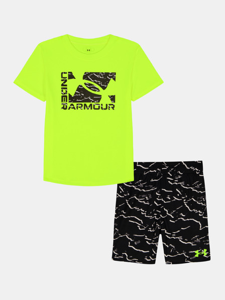 Under Armour Set băieți Under Armour UA TECH PRINTED SS SET