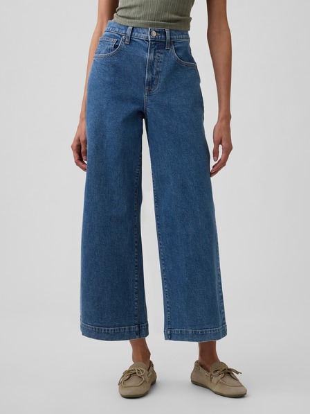 GAP Blugi High Rise Wide-Leg Crop GAP