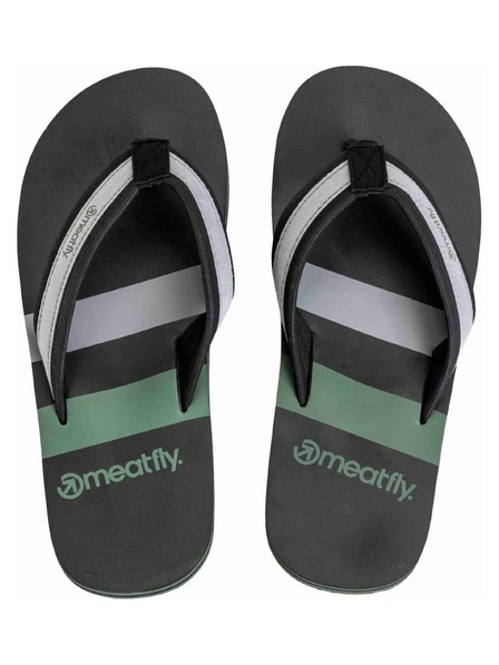 Meatfly Meatfly flip-flops pentru bărbați Anders Olive / Gray
