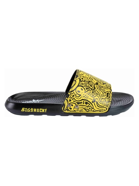Meatfly Meatfly papuci Tonny Big Shock Black / Yellow