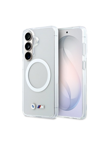 BMW BMW M IML Metal Logo Magnetic Carcasă Spate pentru Samsung Galaxy S26 Transparent