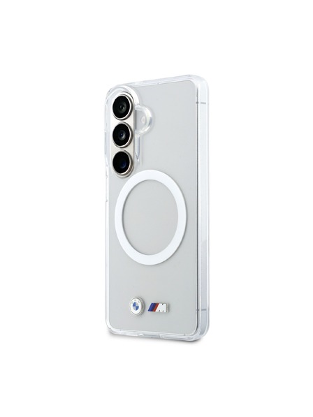 BMW BMW M IML Metal Logo Magnetic Carcasă Spate pentru Samsung Galaxy S26 Transparent