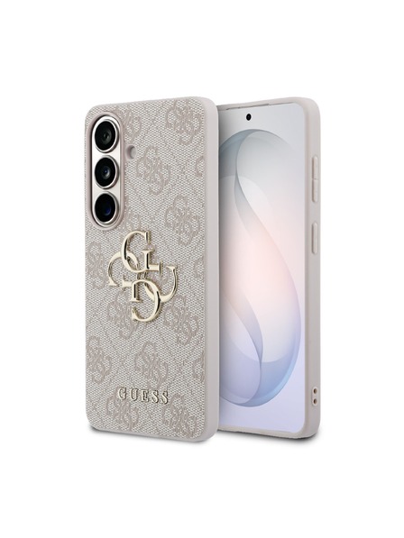 Guess Guess PU 4G Metal Logo Carcasă Spate pentru Samsung Galaxy S26 Pink