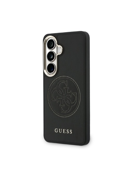 Guess Guess PU Perforated 4G Logo Magnetic Carcasă Spate pentru Samsung Galaxy S26 Black