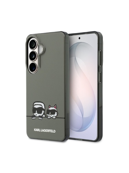 Karl Lagerfeld Karl Lagerfeld IML K&CH Peekaboo Logo Magnetic Carcasă Spate pentru Samsung Galaxy S26 Black