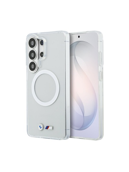 BMW BMW M IML Metal Logo Magnetic Carcasă Spate pentru Samsung Galaxy S26 Ultra Transparent