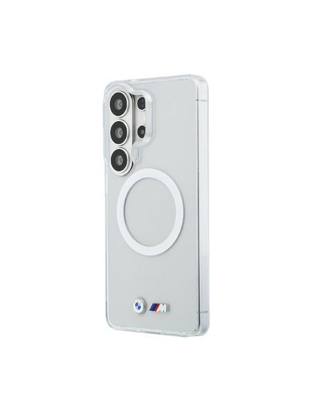 BMW BMW M IML Metal Logo Magnetic Carcasă Spate pentru Samsung Galaxy S26 Ultra Transparent