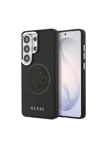 Guess Guess PU Perforat 4G Logo Magnetic Carcasă Spate pentru Samsung Galaxy S26 Ultra Black