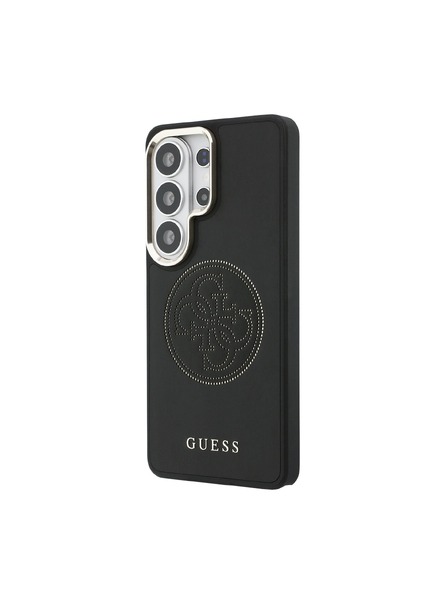 Guess Guess PU Perforat 4G Logo Magnetic Carcasă Spate pentru Samsung Galaxy S26 Ultra Black
