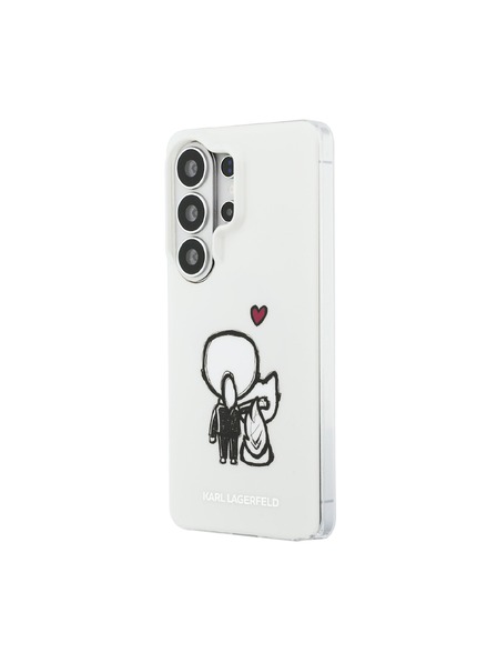 Karl Lagerfeld Karl Lagerfeld IML K&CH Back Logo Magnetic Carcasă Spate pentru Samsung Galaxy S26 Ultra Transparent