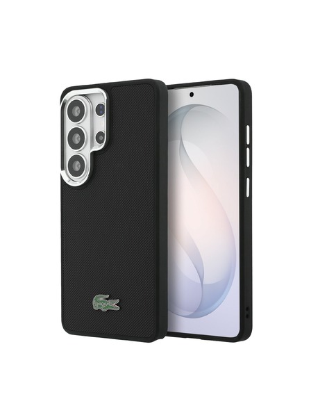 Lacoste Lacoste Petit Pique Metal Logo Magnetic Carcasă Spate pentru Samsung Galaxy S26 Ultra Black