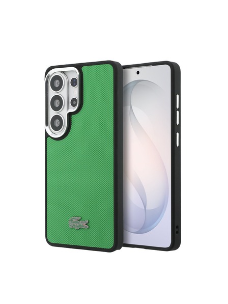 Lacoste Lacoste Petit Pique Metal Logo Magnetic Carcasă Spate pentru Samsung Galaxy S26 Ultra Estragon Green