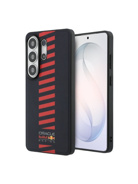 Red Bull Red Bull PU Leather Meshed Powerbar Magnetic Carcasă Spate pentru Samsung Galaxy S26 Ultra Navy