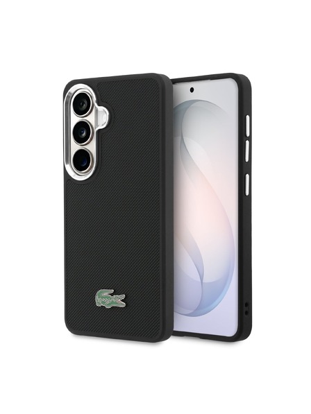 Lacoste Lacoste Petit Pique Metal Logo Magnetic Carcasă Spate pentru Samsung Galaxy S26+ Black