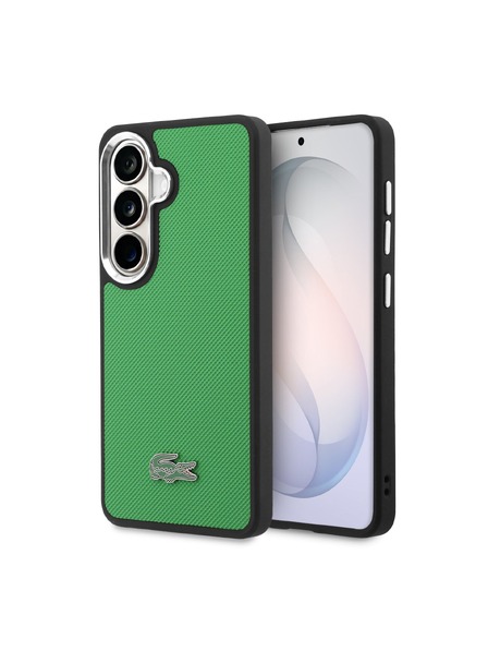 Lacoste Lacoste Petit Pique Metal Logo Magnetic Carcasă Spate pentru Samsung Galaxy S26+ Estragon Green