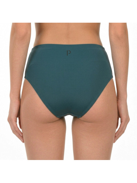 Pietro Filipi Costum de baie menstrual pentru fete Pietro Filipi Femme talie înaltă moderate petrol piesa inferioară