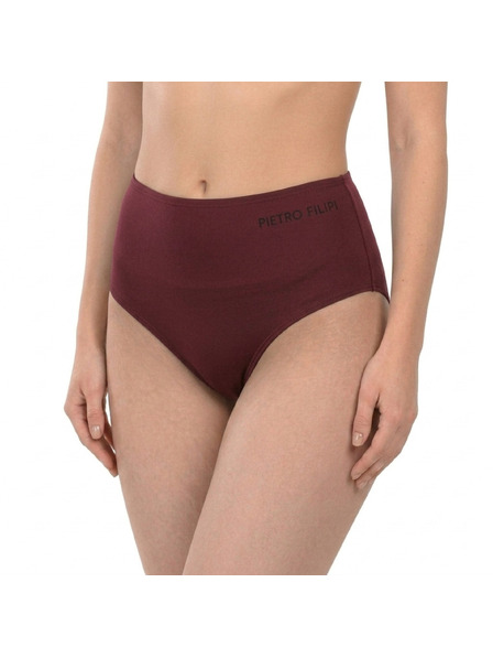 Pietro Filipi Costum de baie menstrual pentru femei Pietro Filipi Femme talie înaltă moderate roșu piesa inferioară