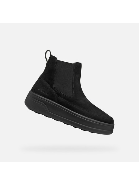 Geox Pantofi negri Geox Spherica Ecub-2 pentru femei