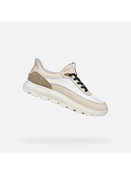 Geox Adidași Geox Spherica Plus albi pentru femei
