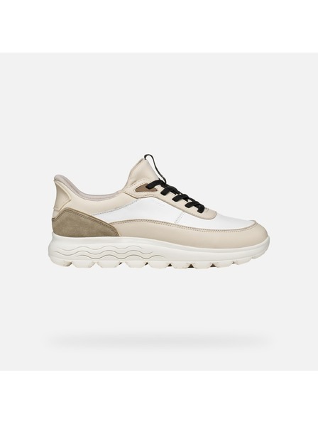 Geox Adidași Geox Spherica Plus albi pentru femei