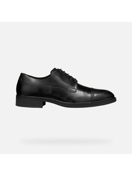 Geox Pantofi de gală negri bărbătești Geox Thorian