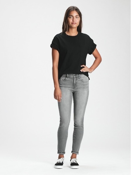 GAP Blugi Mid Rise True Skinny GAP