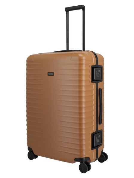 Titan Valiza de călătorie Titan Overseas L Canyon bronz