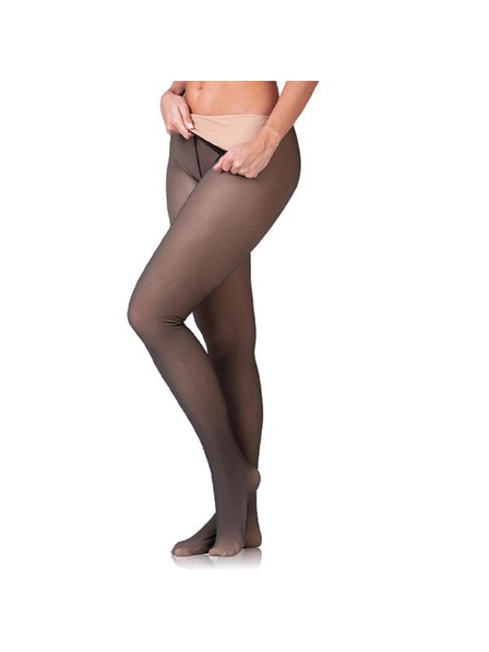 Bellinda WARM & TRANSPARENT 80 DEN - Ciorapi termici pentru femei 80 DEN - negru