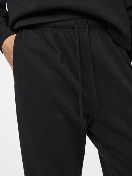 Pieces Pantaloni de trening femeiești CHILLI negri