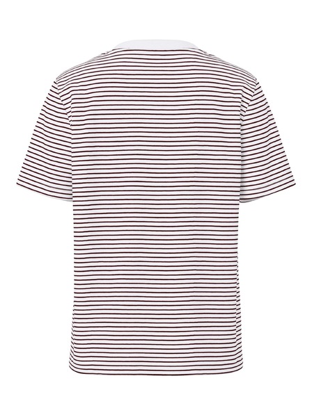 Pieces Tricou cu mânecă scurtă RIA alb
