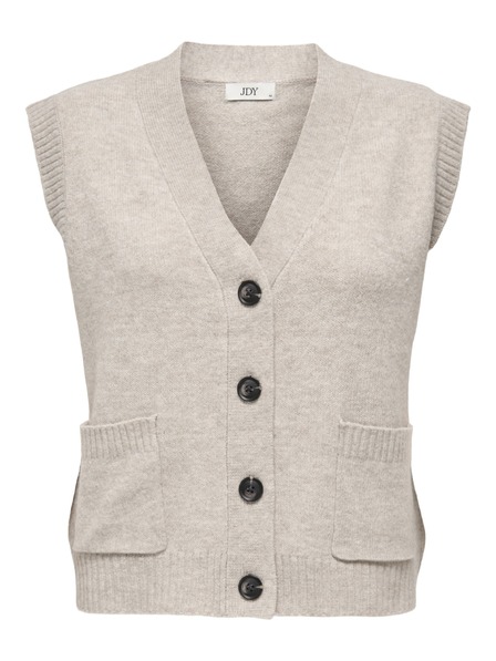 Jacqueline de Yong Cardigan fără mâneci SUPER gri