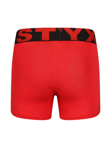 Styx Boxeri copii Styx elastic sportiv roșii