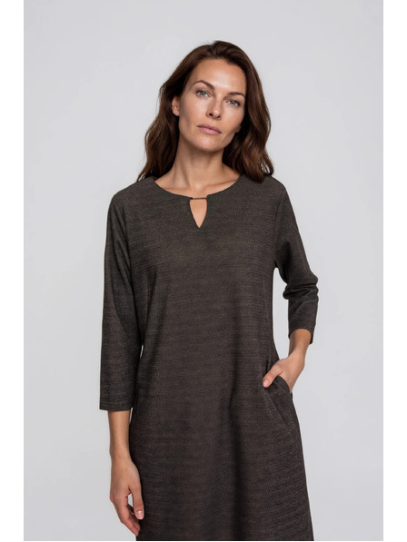 Moodo Rochie elegant maro Moodo