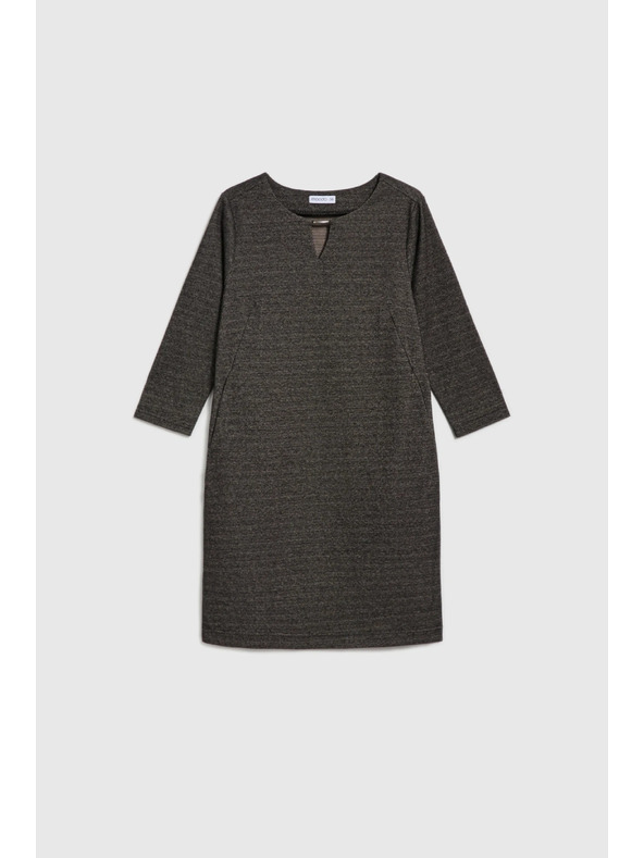 Moodo Rochie elegant maro Moodo