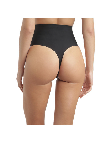 Bellinda INVISIBLE SILHOUETTE MID WAIST THONG - Tanga modelatoare pentru femei - negru