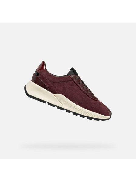 Geox Adidași vișini pentru femei Geox Metropoli