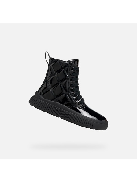 Geox Cizme negre pentru fete Geox Laquinny