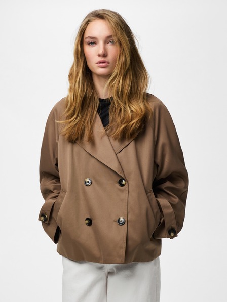 Pieces Trenci scurt pentru femei SCARLETT