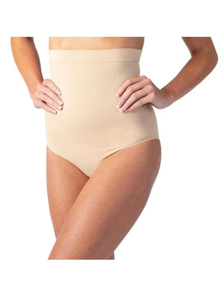 Bellinda INVISIBLE SILHOUETTE HIGH WAIST THONG - Tanga modelatoare cu talie înaltă pentru femei - culoarea pielii