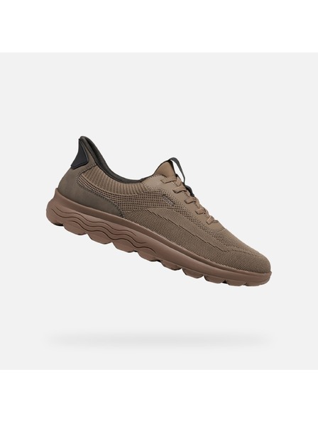 Geox Pantofi sport pentru bărbați maro închis Geox Spherica Plus