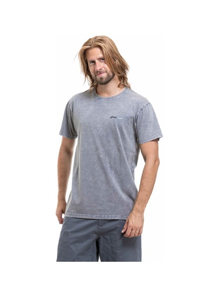 Meatfly Tricou bărbătesc Meatfly Core Pewter Acid Wash