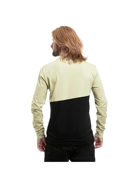 Meatfly Tricou bărbătesc cu mânecă lungă Meatfly Judgement Olive Light