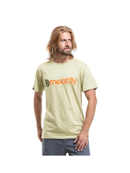 Meatfly Tricou bărbătesc Meatfly Joe Olive Light