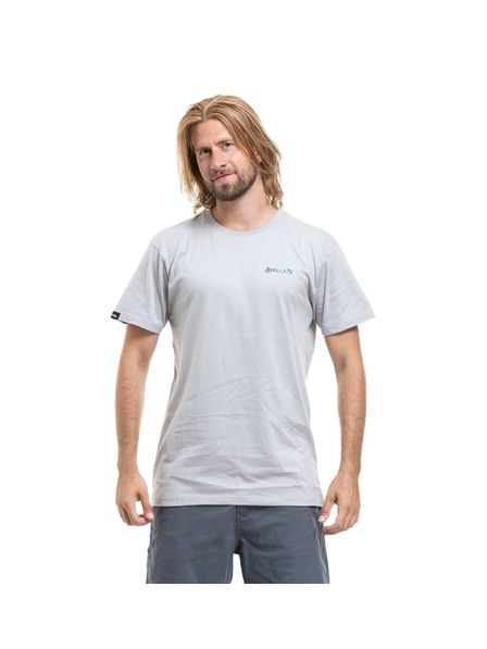 Meatfly Tricou bărbătesc Meatfly Core Quiet Gray