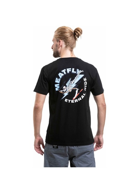 Meatfly Meatfly tricou bărbătesc Eternal Black