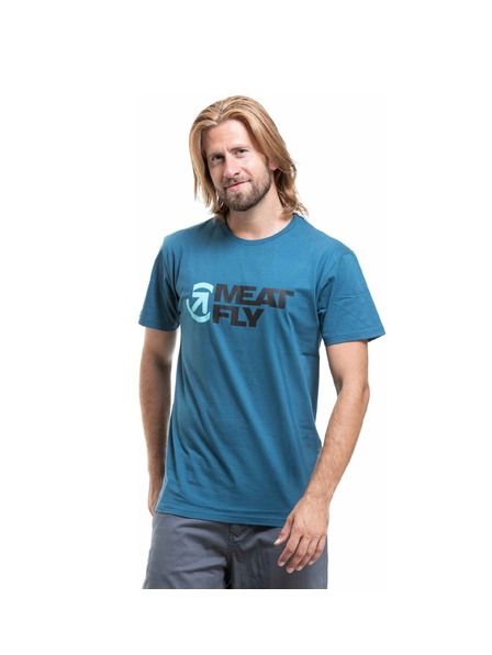 Meatfly Meatfly tricou bărbătesc Revital Super Teal