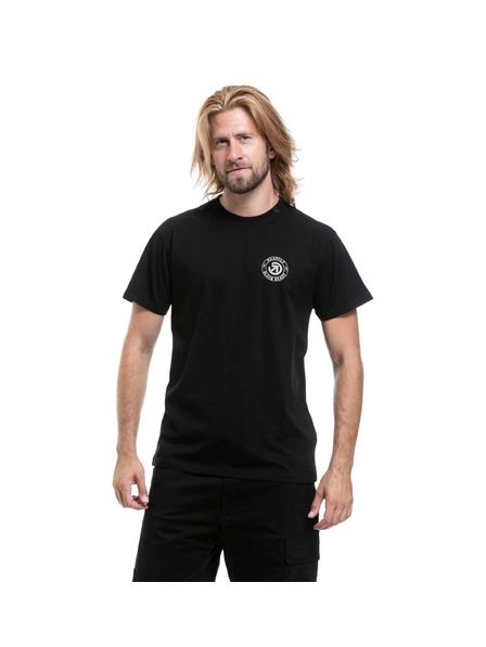 Meatfly Tricou bărbătesc Meatfly Black Heart Black