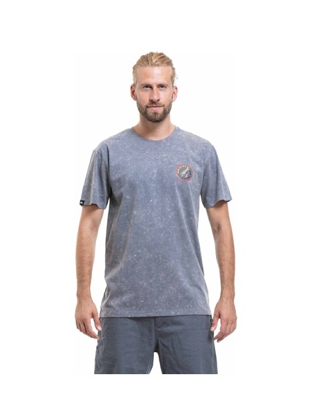 Meatfly Tricou bărbătesc Meatfly Eternal Pewter Acid Wash